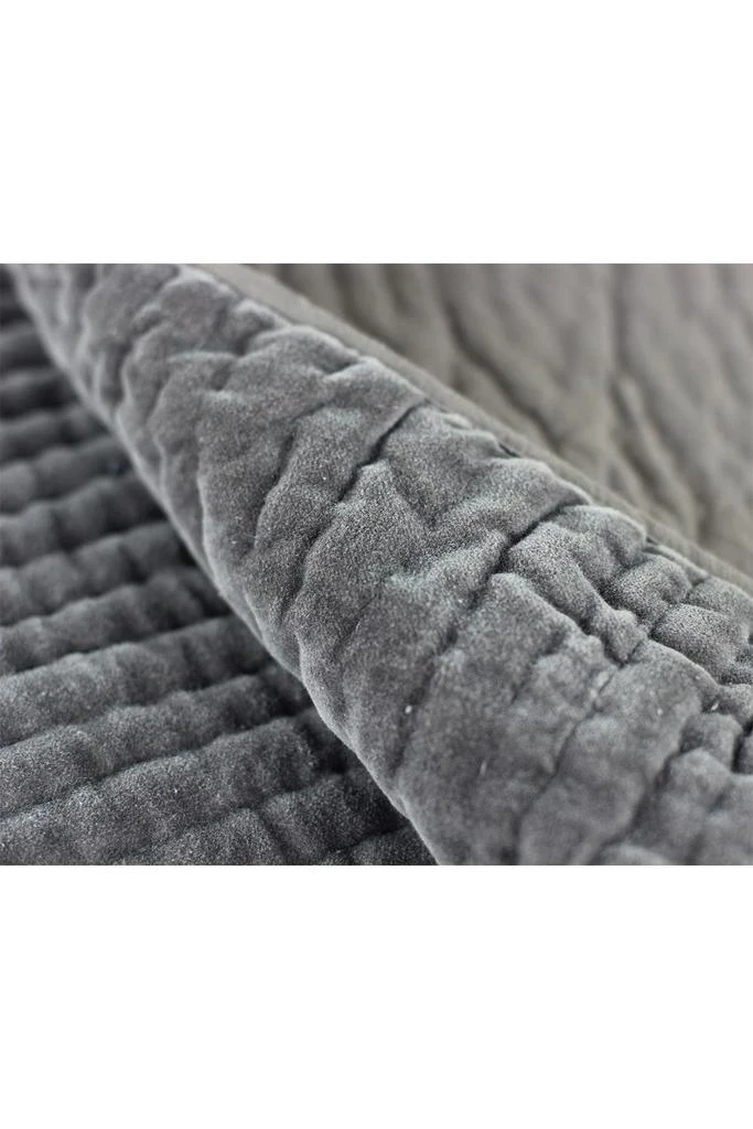 Melange Home Tamara Velour Quilt 3-Piece Set 3