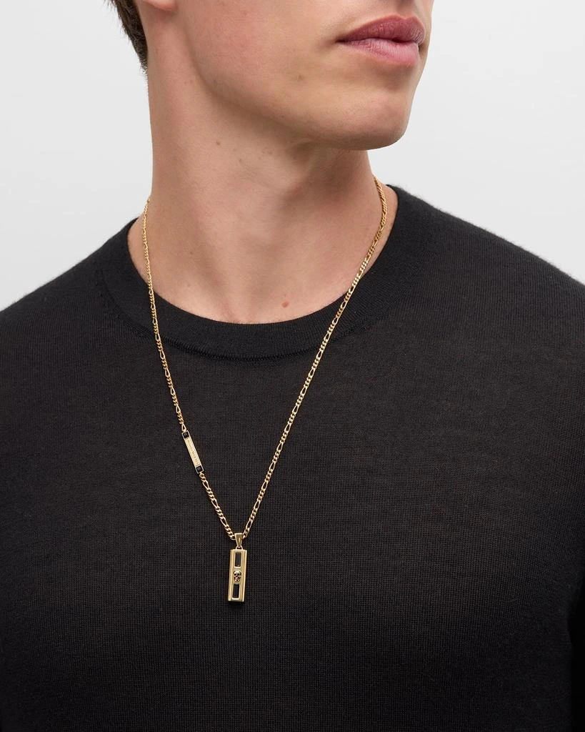 Alexander McQueen Men's Twin Jewel Necklace 2