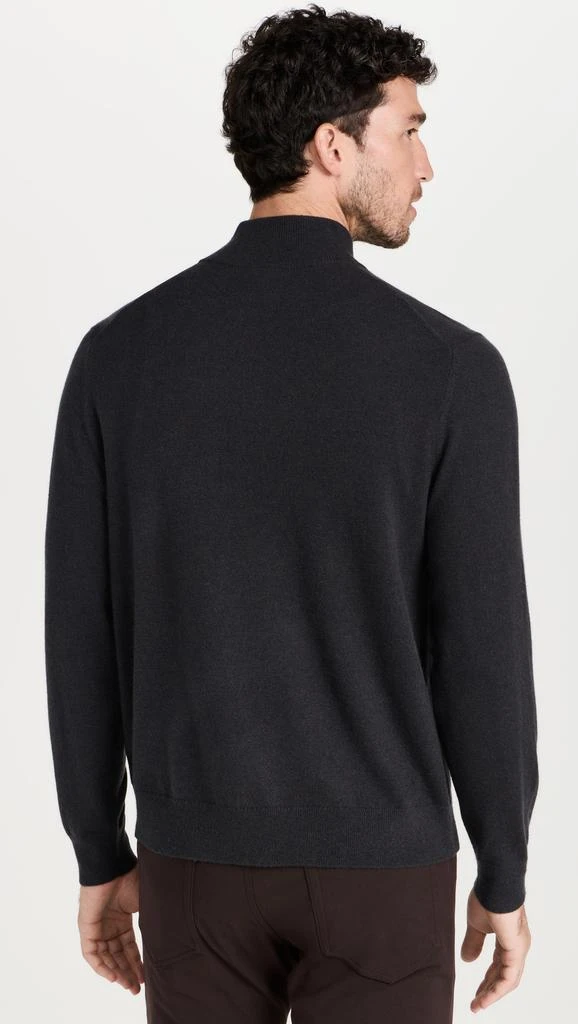 Theory Hilles Cashmere Quarter Zip Sweater 2