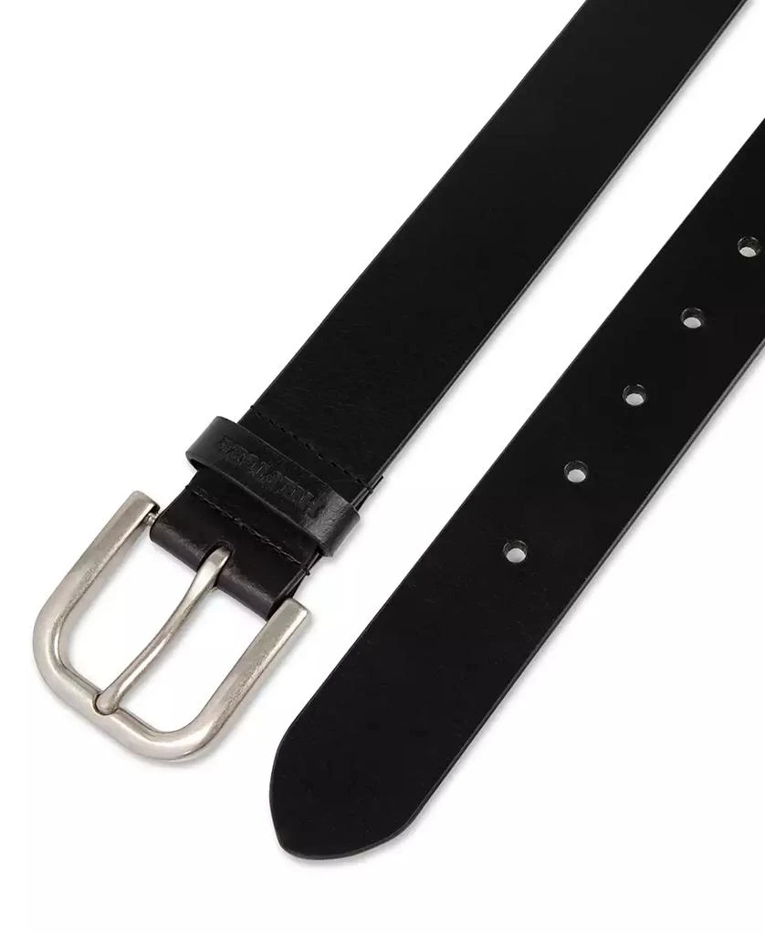 Tommy Hilfiger Men's Genuine Leather Raw Edge Casual Jean Belt 5