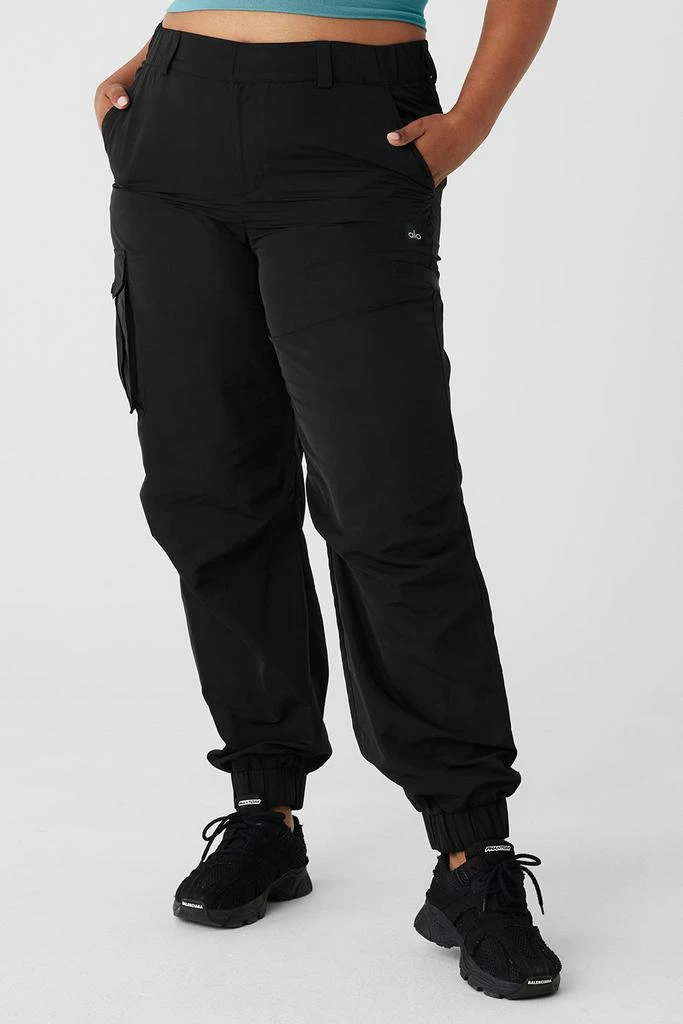 Alo High-Waist Break Line Jogger - Black 6