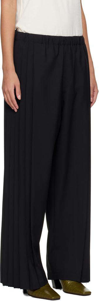 UNDERCOVER Black Pleated Trousers