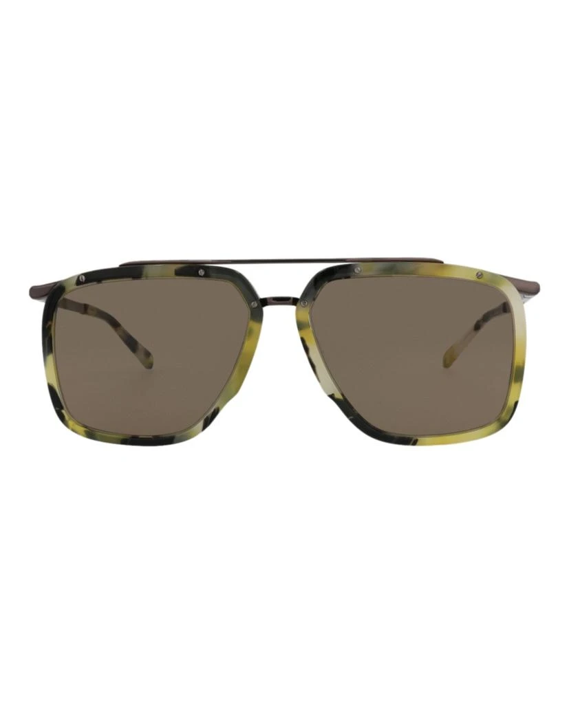Brioni Aviator-Style Acetate Sunglasses 1