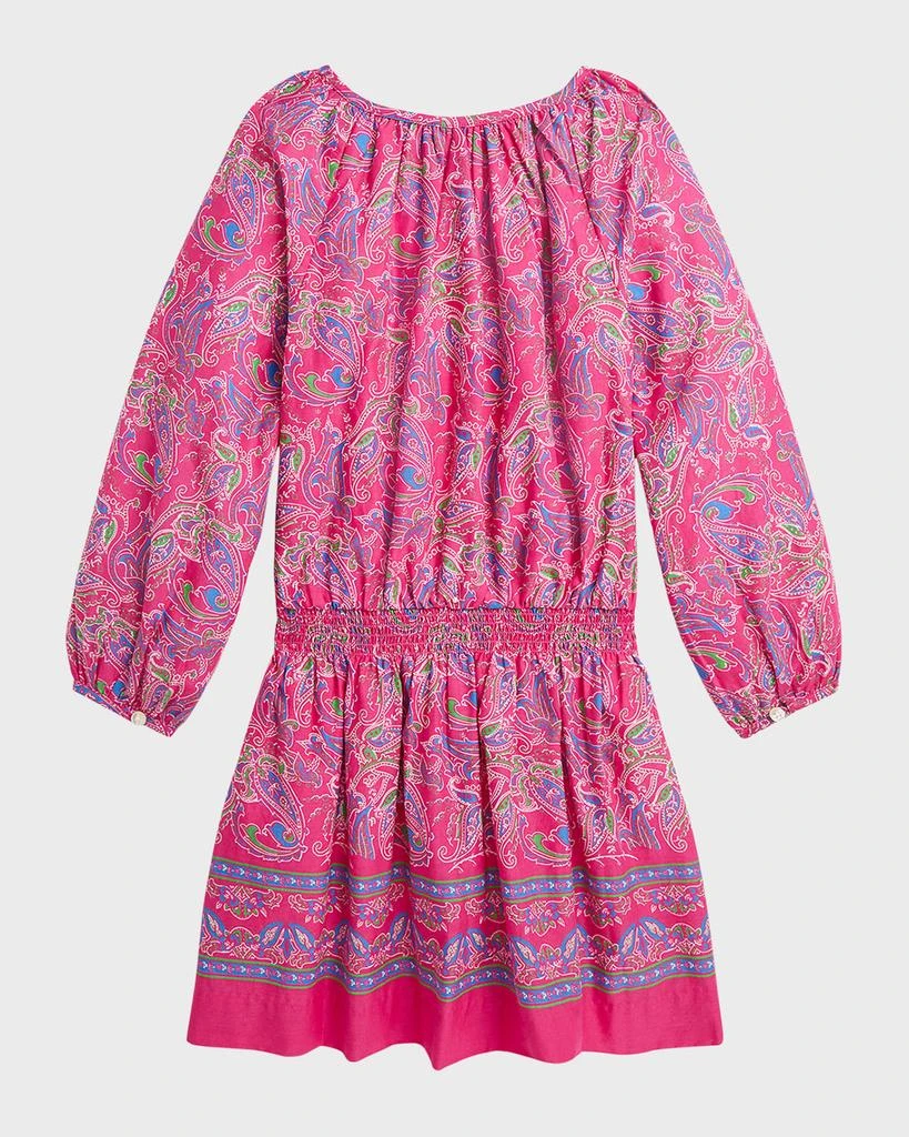 Ralph Lauren Childrenswear Girl's Paisley Cotton Batiste Dress, Size 2-6X 2