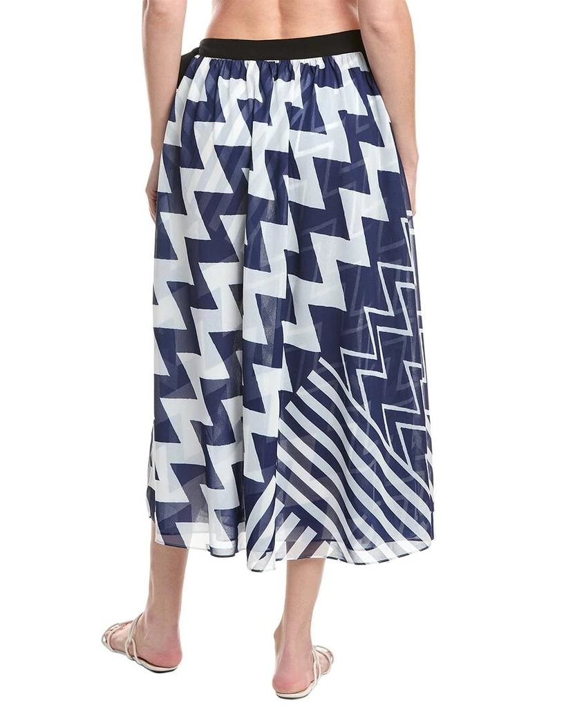 Milly Milly Patchwork Chevron Skirt 2