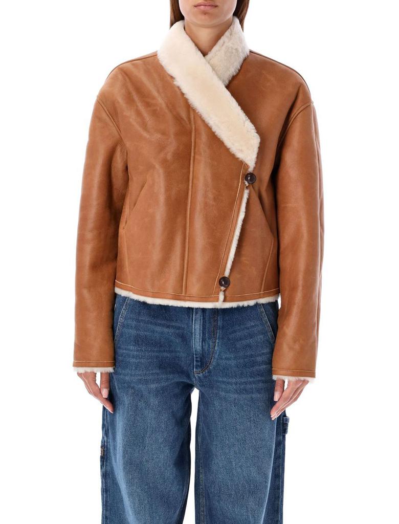 Isabel Marant Isabel Marant Eriana Shearling Cropped Jacket