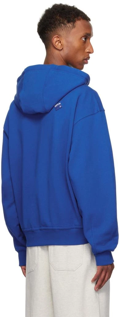 ADER error Blue TRS Tag 02 Zip-Up Hoodie 3