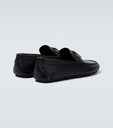 Valentino VLogo Signature leather driving shoes 6