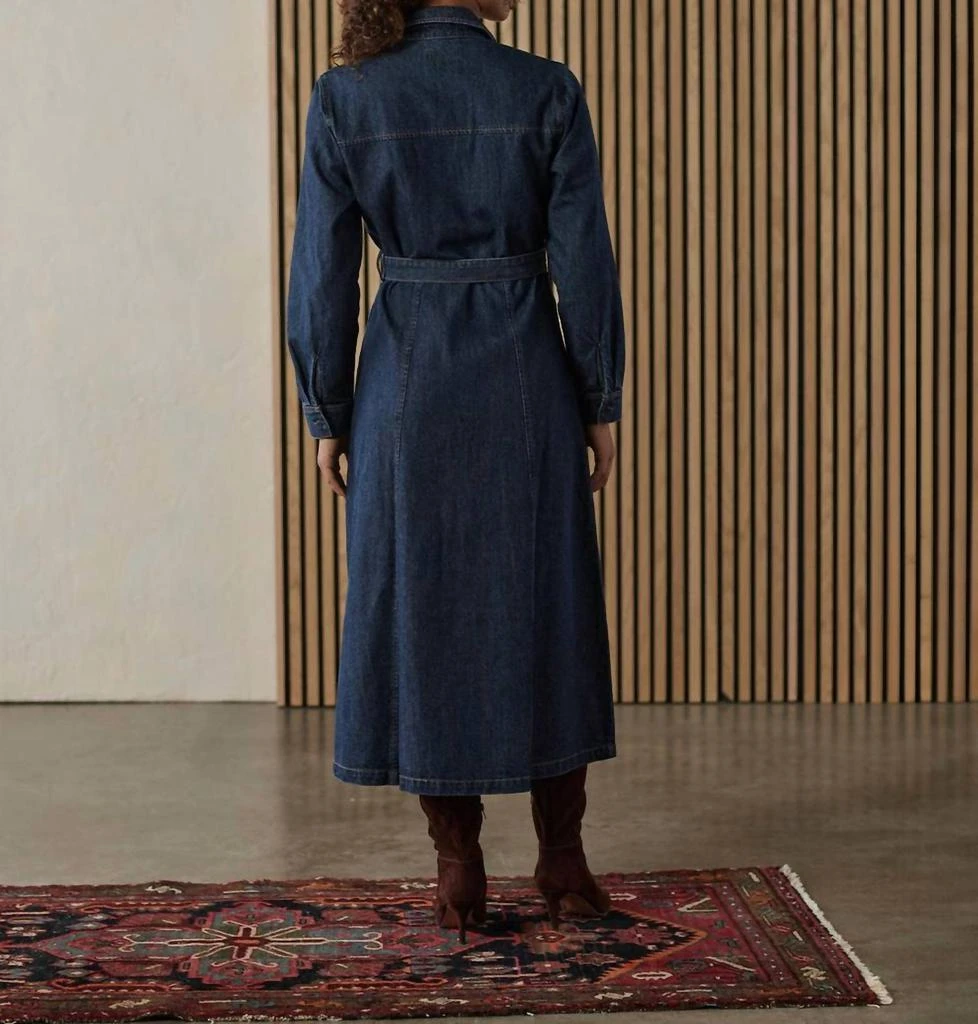 The Normal Brand The Normal Brand - Denim Shirtdress 4