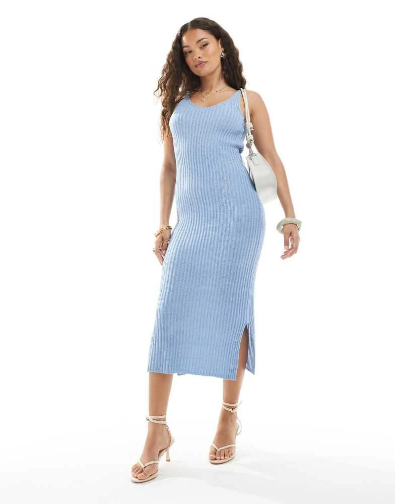 knee length dresses for ladies Petite Lace-Detail 2 Piece Textured Knit Dress Set Coral Black / 10p main image 0