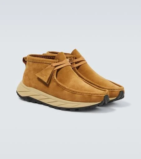 Clarks Wallabee Eden suede boots 5