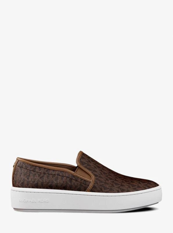 Michael Kors Teddi Signature Logo Slip-On Sneaker 2