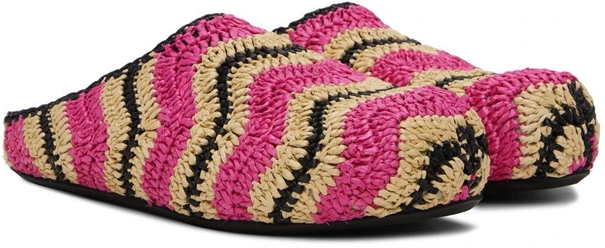 Marni Pink No Vacancy Inn Edition Fussbett Loafers 4