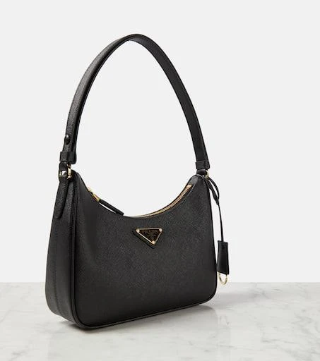 Prada Re-Edition Mini leather shoulder bag 7