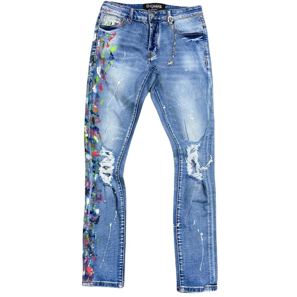 En Noir En Noir - MEN'S CLASH DENIM JEAN 1