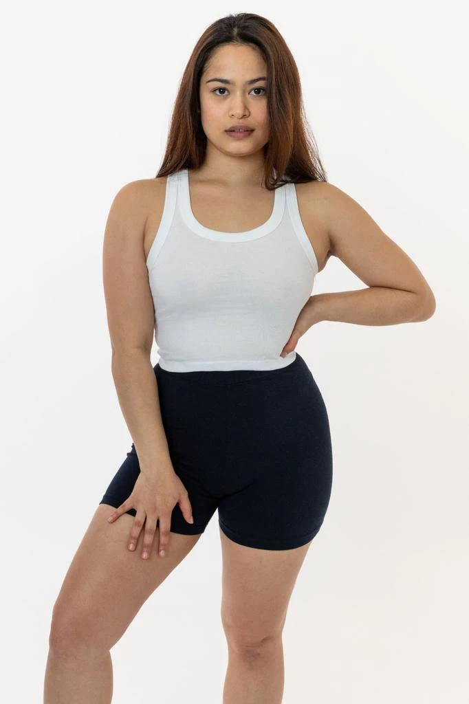 Los Angeles Apparel 4328 - Sporty Baby Rib Crop Tank 9