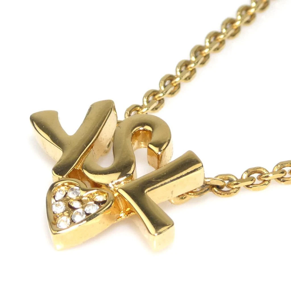 Yves Saint Laurent Metal Necklace (Pre-Owned) 2