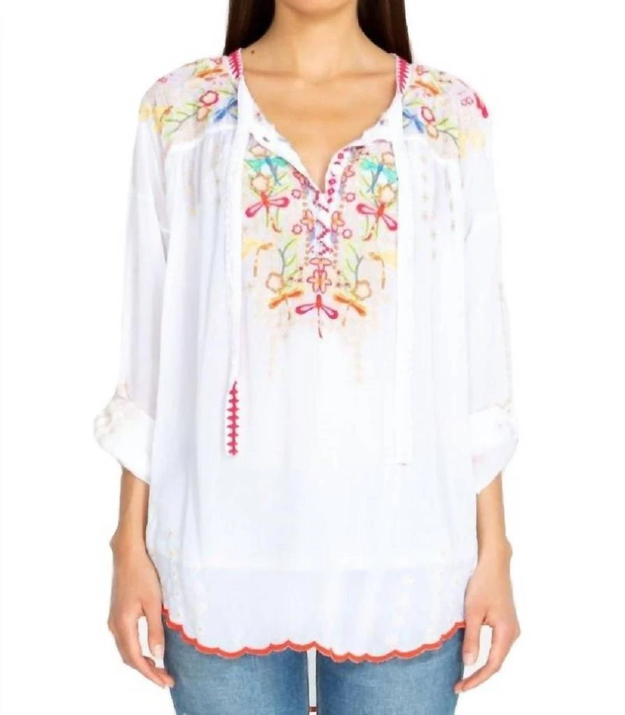 Johnny Was Dragonfly Blouse 1