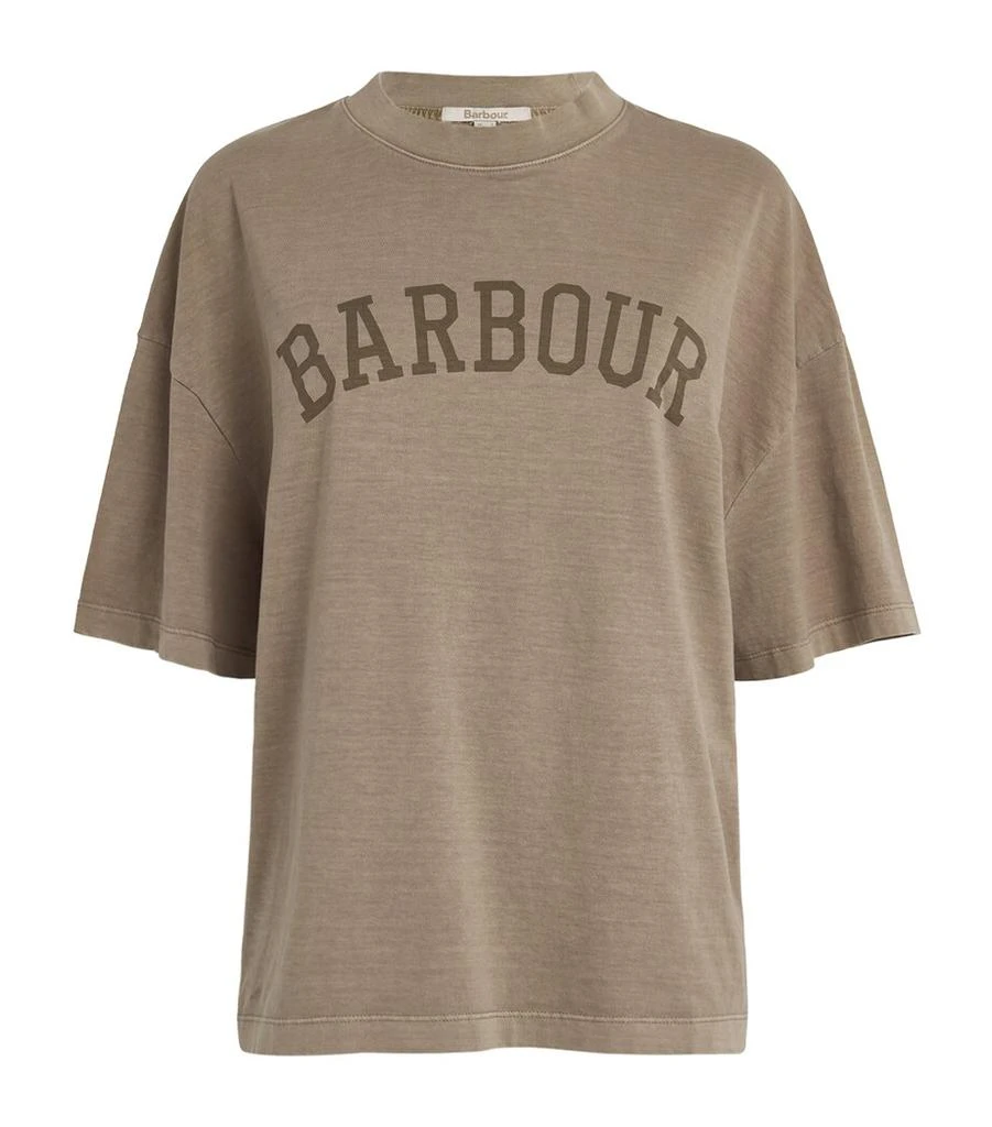 Barbour Cotton Katie Logo T-Shirt 1