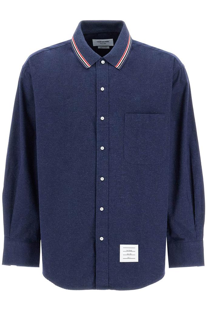 Thom Browne Men's Cotton Oxford Shirt - Shirts - Free