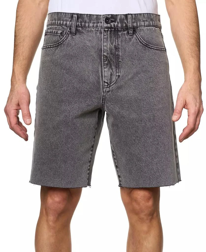 Lazer Men's Loose-Fit 10" Denim Shorts 1