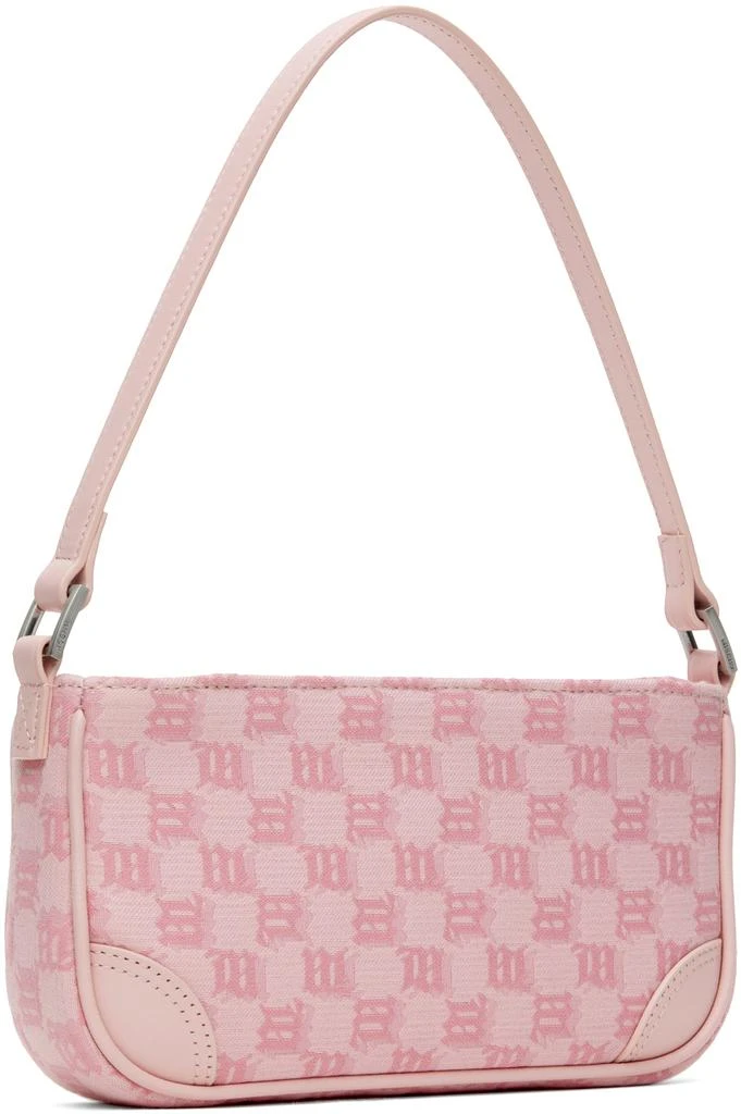 Misbhv Pink Jacquard Monogram 90s Mini Bag 3