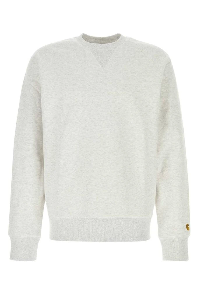 Carhartt WIP Carhartt WIP Chase Logo-Embroidered Crewneck Sweatshirt 1