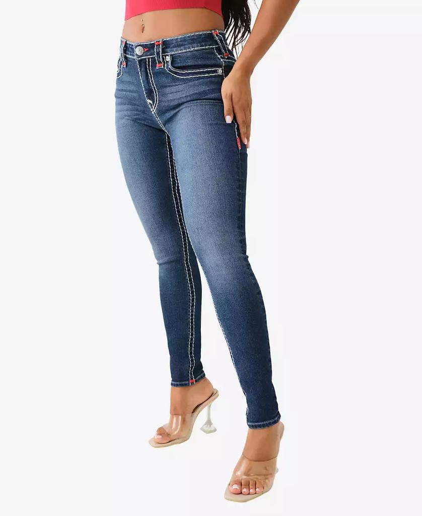 True religion Jennie curvy high outlet rise skinny distressed jeans size 28