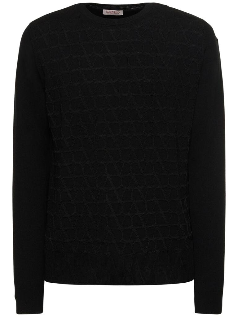 Valentino Valentino Striped Crewneck Jumper Multi L