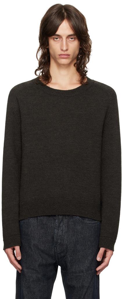 トップス OUR LEGACY SONAR V-NECK SIZE46 OUR LEGACY: Gray Sonar V-Neck Sweater | SSENSE