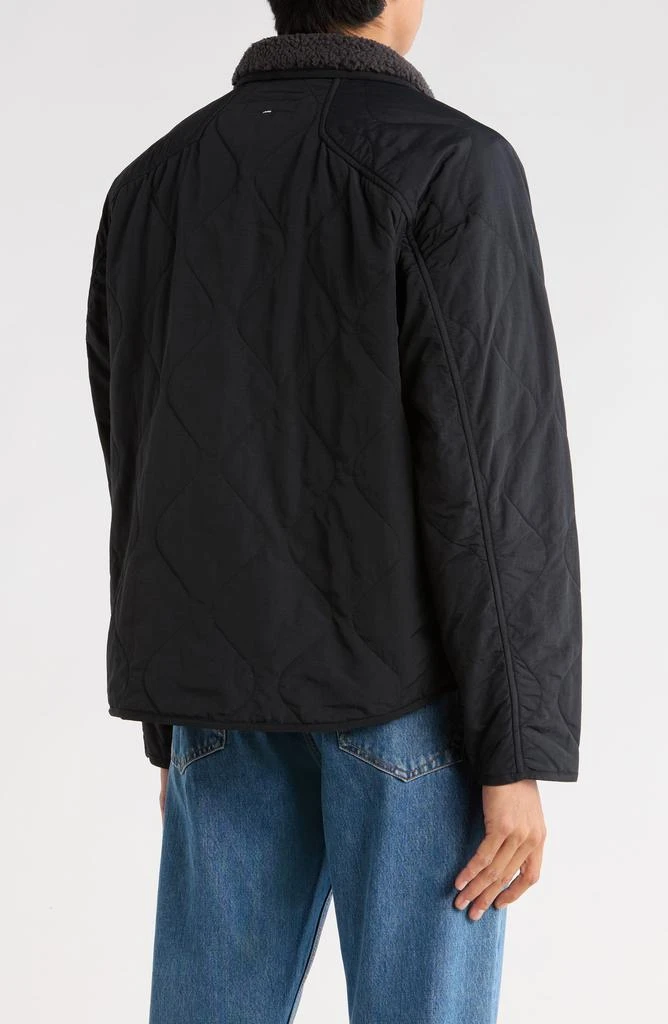 Rag 
Bone Bolton Faux Shearling Collar Quilted Liner Coat 2