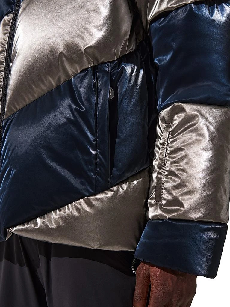 PERFECT MOMENT Super Mojo Metallic Quilted Down Jacket 8