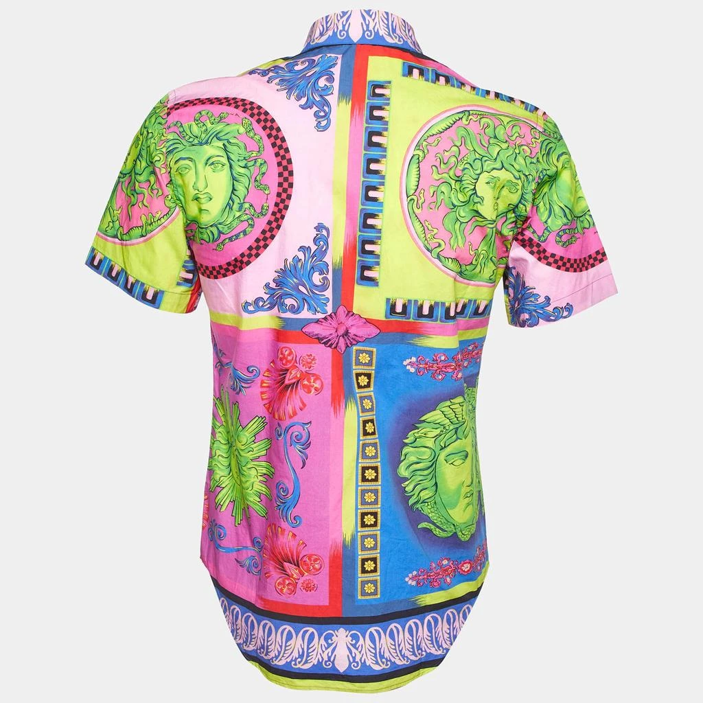 Gianni Versace Gianni Versace Multicolor Printed Cotton Shirt S 2