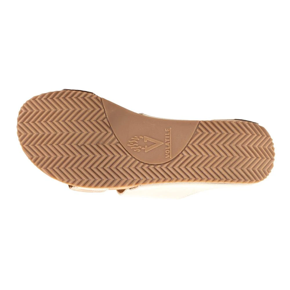 VOLATILE Campfire Metallic Slide Sandals 5