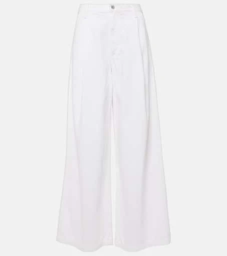 AGOLDE Ellis low-rise wide-leg jeans 1