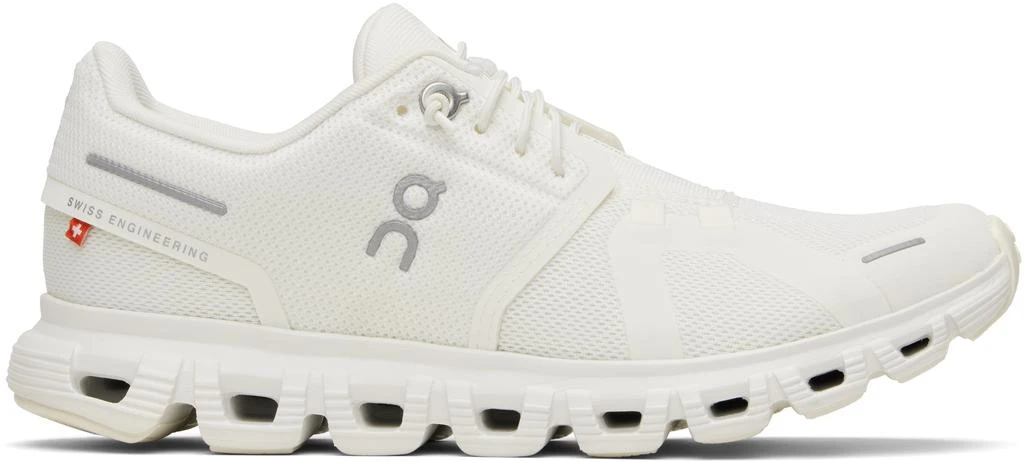 On White Cloud 6 Sneakers 1