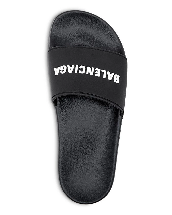 Balenciaga Women's Logo Slide Sandals 5