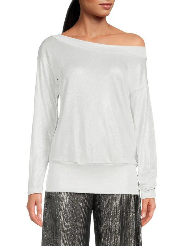 Renee C. Off Shoulder Lounge Top 1