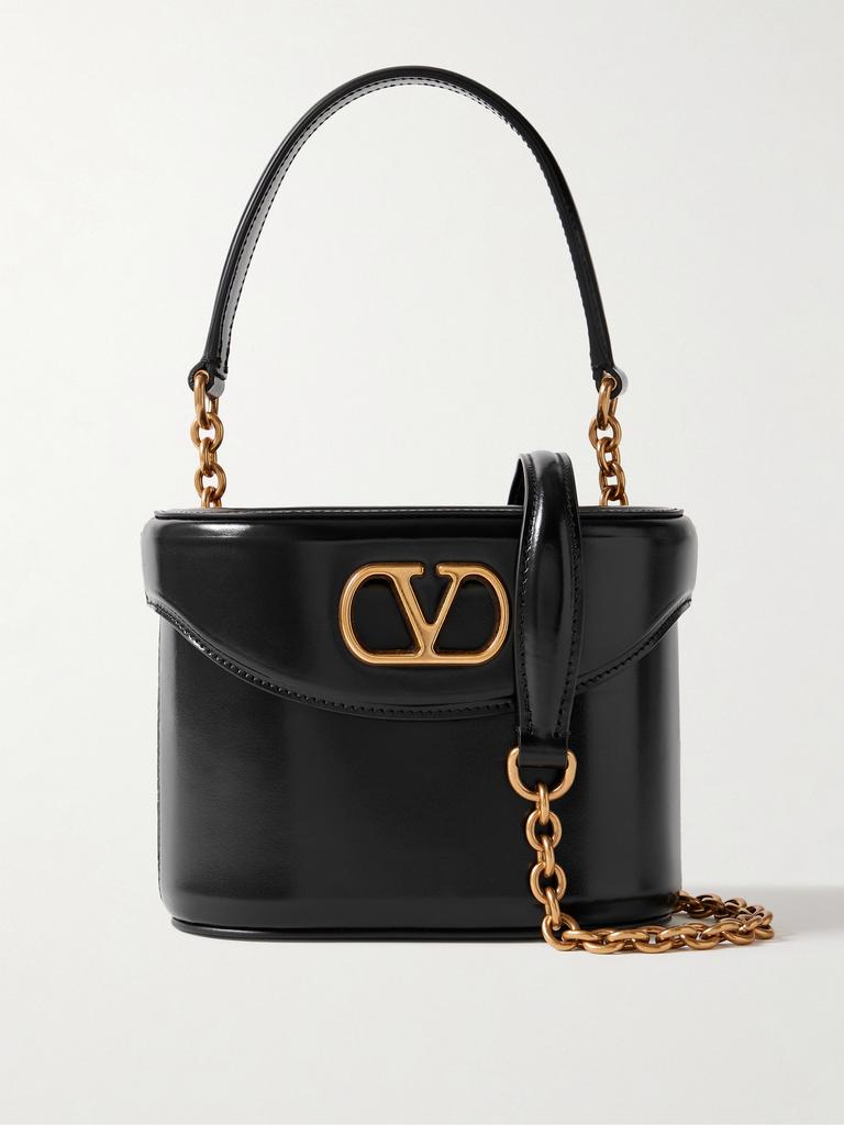 【VALENTINO】LE TROISIEME MINI TOTE BAG Valentino Garavani Le Troisième Mini Shopping Bag In Toile