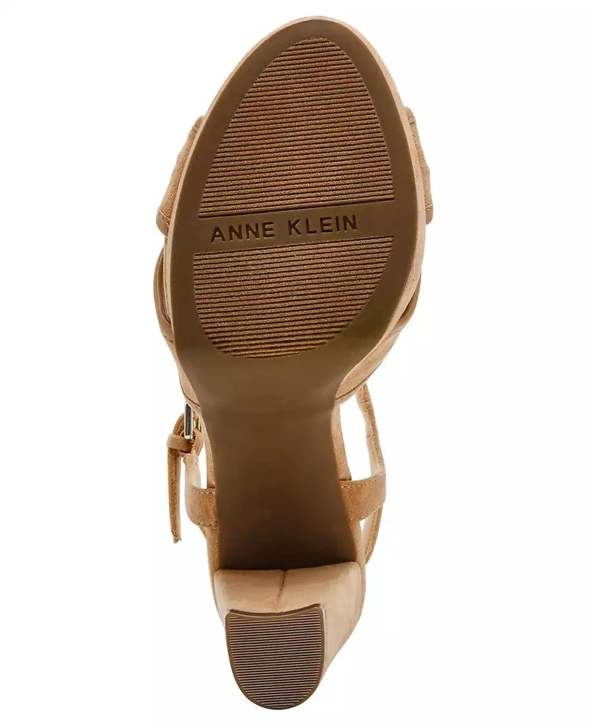 Anne Klein Women's Verde Block Heeled Dress Sandals 5