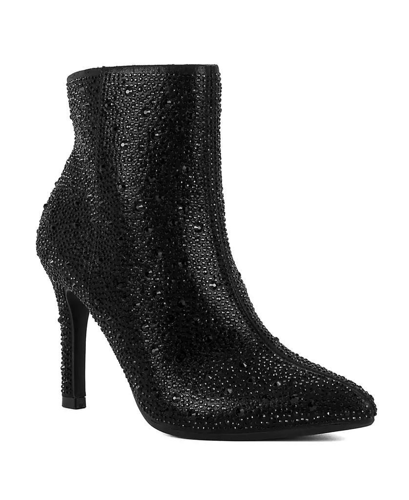 Sugar Women's Vecna 2-Pointed Toe Embellished Dress Booties