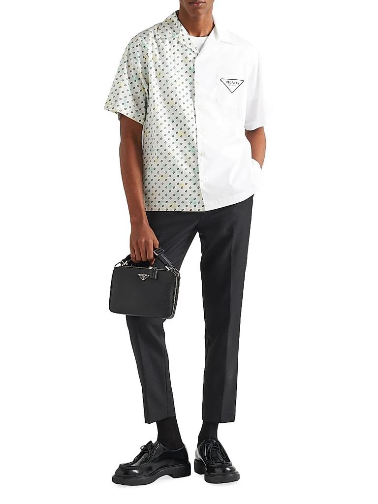 Prada Double Match Cotton Shirt 2