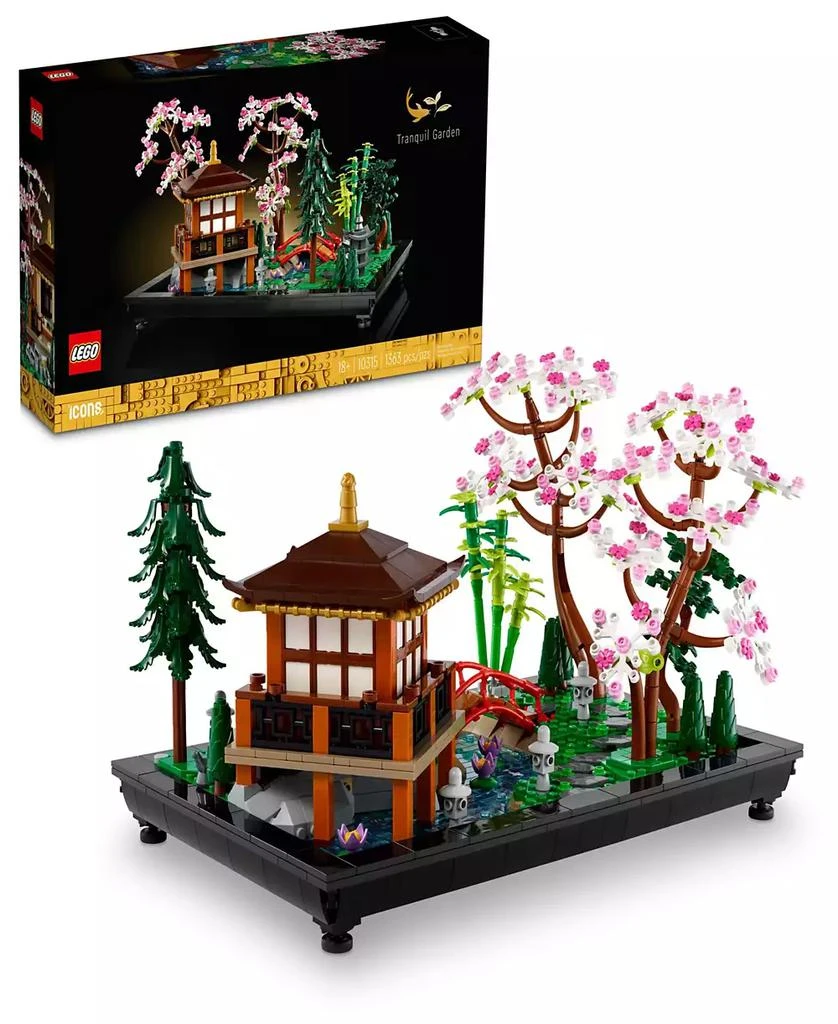 LEGO Icons 10315 Tranquil Japanese Garden Adult Toy Building Set