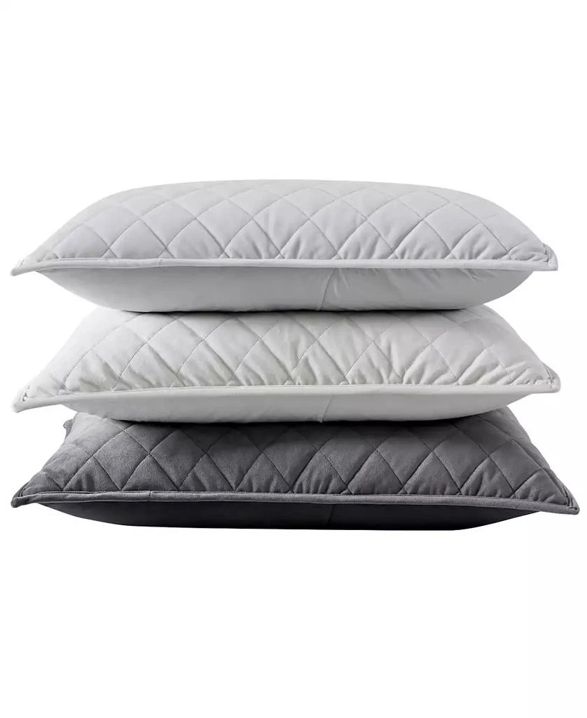 Vera Wang Diamond Velvet 3 Piece Quilt Set 9