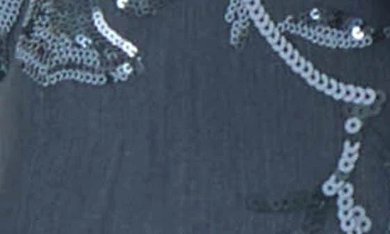 NVLT Sequin Embellished Single Button Blazer 6