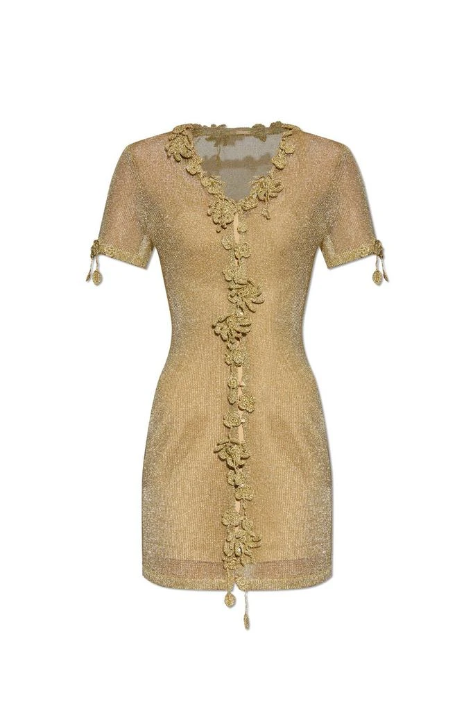 Cult Gaia Cult Gaia Zenya V-Neck Mini Dress 1
