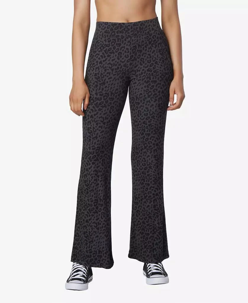 Marc New York by Andrew Marc Women's Full Length Ribbed Wide Leg Pants 1