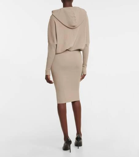 Tom Ford Cashmere-blend sweatshirt dress 3