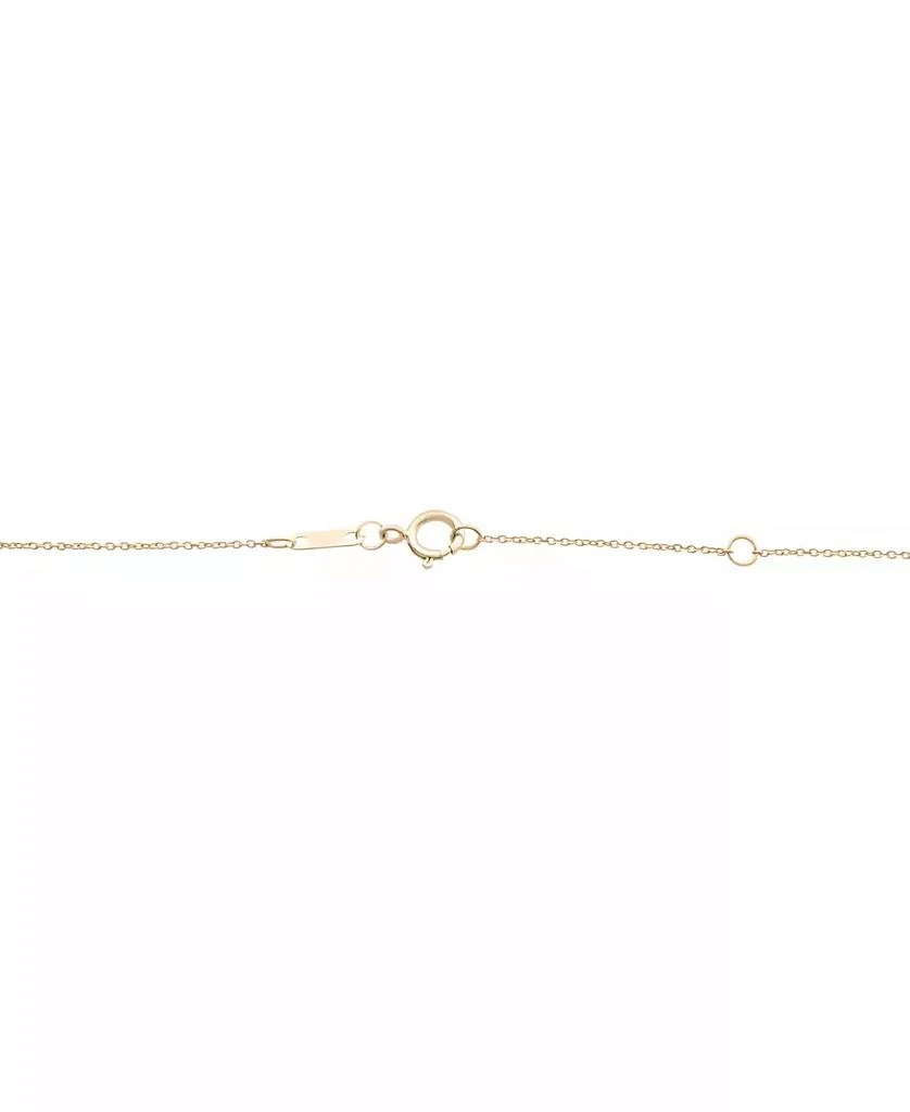 Macy's Diamond Double Happiness Pendant 18" Necklace (1/4 ct. t.w.) in 10k Yellow Gold, Exclusively at Macy's 5
