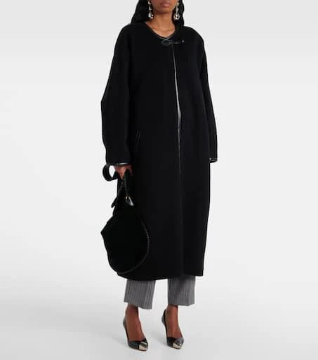 Isabel Marant Elza wool and cashmere coat 6